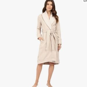 UGG Luxurious Cream Bathrobe